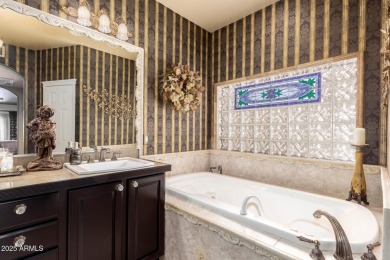Beautiful Single Story Marbella model located off the 6th green on Sun Lakes Country Club in Arizona - for sale on GolfHomes.com, golf home, golf lot