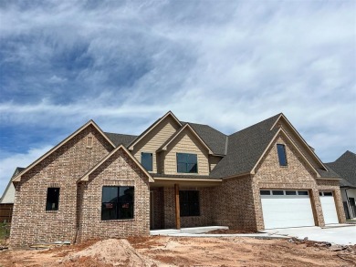 Discover this exceptional new home in the Estates of Belmar on Belmar Golf Club in Oklahoma - for sale on GolfHomes.com, golf home, golf lot