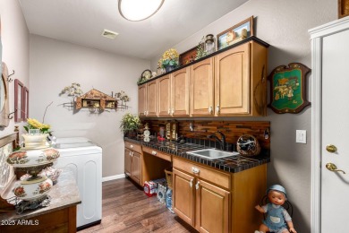 Beautiful Single Story Marbella model located off the 6th green on Sun Lakes Country Club in Arizona - for sale on GolfHomes.com, golf home, golf lot