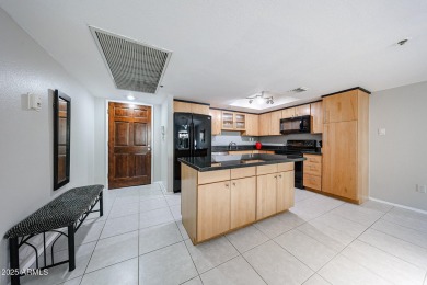Laundry room with washer/dryer in unit. You read that correctly on Scottsdale Shadows in Arizona - for sale on GolfHomes.com, golf home, golf lot
