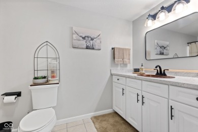 Step inside to discover tasteful updates throughout this on Foxcliff Golf Club in Indiana - for sale on GolfHomes.com, golf home, golf lot