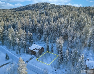 Discover this rare elevated cabin lot in one of the few areas of on Teton Springs Resort and Club in Idaho - for sale on GolfHomes.com, golf home, golf lot