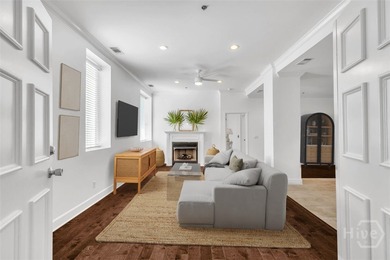 This first-floor residence offers convenient dual entrances - on Wilmington Island Club in Georgia - for sale on GolfHomes.com, golf home, golf lot