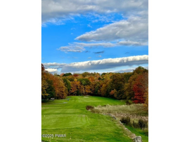 Escape to this delightful 3-bedroom, 1-bath chalet in the heart on The Hideout Golf in Pennsylvania - for sale on GolfHomes.com, golf home, golf lot