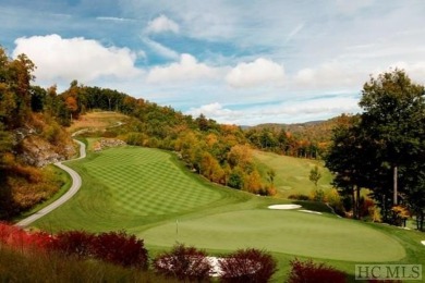 This lot offers a beautiful setting with expansive mountain on Old Edwards Club in North Carolina - for sale on GolfHomes.com, golf home, golf lot