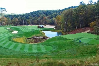 This lot offers a beautiful setting with expansive mountain on Old Edwards Club in North Carolina - for sale on GolfHomes.com, golf home, golf lot