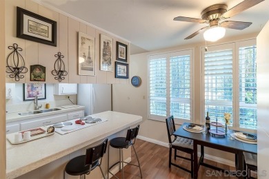 This cozy move-in ready 1-bedroom, 1-bath condo features on San Diego Country Club in California - for sale on GolfHomes.com, golf home, golf lot