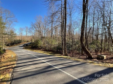 Corner lot bordering POA land. Spacious and buildable. Has on Connestee Falls Golf Club in North Carolina - for sale on GolfHomes.com, golf home, golf lot