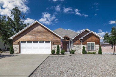 This nearly new, Deaton Home, located on the 17th fairway of the on Ponce De Leon Golf Course in Arkansas - for sale on GolfHomes.com, golf home, golf lot