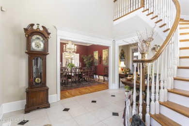 Exquisite and stately brick home in River Landing provides on River Landing Golf Course in North Carolina - for sale on GolfHomes.com, golf home, golf lot