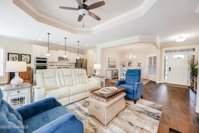 Welcome to this stunning home in the resort-style, gated golf on Compass Pointe Golf Course in North Carolina - for sale on GolfHomes.com, golf home, golf lot