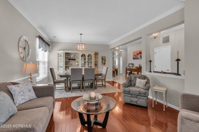 Meticulously maintained Hickory model in the desirable Four on Four Seasons Spa and Country Club in New Jersey - for sale on GolfHomes.com, golf home, golf lot