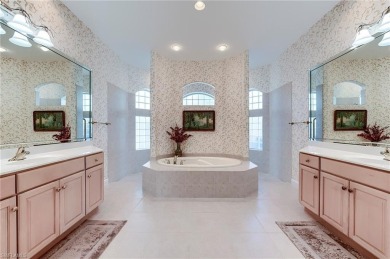 Harbourside Custom home located in the very popular Summerfield on Shadow Wood Country Club in Florida - for sale on GolfHomes.com, golf home, golf lot
