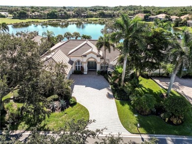 Harbourside Custom home located in the very popular Summerfield on Shadow Wood Country Club in Florida - for sale on GolfHomes.com, golf home, golf lot