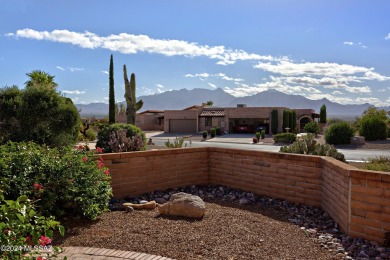 Experience views from every window, perfectly situated above the on Desert Hills Golf Club of Green Valley in Arizona - for sale on GolfHomes.com, golf home, golf lot