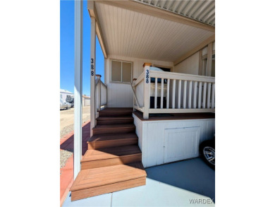 Welcome home to this rare 2 bed 2 bath impeccably kept Park on Riverview Golf Course in Arizona - for sale on GolfHomes.com, golf home, golf lot