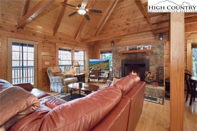 What everyone dreams of!  A log cabin on a mountain.  This one on Beech Mountain Club in North Carolina - for sale on GolfHomes.com, golf home, golf lot