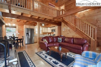 What everyone dreams of!  A log cabin on a mountain.  This one on Beech Mountain Club in North Carolina - for sale on GolfHomes.com, golf home, golf lot