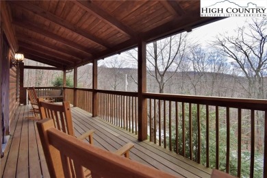 What everyone dreams of!  A log cabin on a mountain.  This one on Beech Mountain Club in North Carolina - for sale on GolfHomes.com, golf home, golf lot