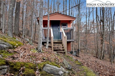 What everyone dreams of!  A log cabin on a mountain.  This one on Beech Mountain Club in North Carolina - for sale on GolfHomes.com, golf home, golf lot