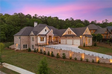 Recently completed, this residence quietly impresses with an on The Governors Towne Club in Georgia - for sale on GolfHomes.com, golf home, golf lot