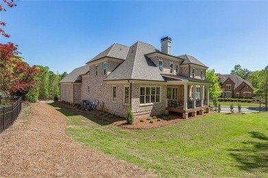 Recently completed, this residence quietly impresses with an on The Governors Towne Club in Georgia - for sale on GolfHomes.com, golf home, golf lot