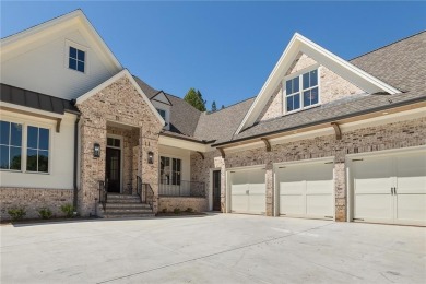 Recently completed, this residence quietly impresses with an on The Governors Towne Club in Georgia - for sale on GolfHomes.com, golf home, golf lot