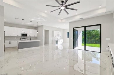 NEW CONSTRUCTION!! 3 Bedrooms + office. 2 bathrooms. Key on Burnt Store Golf Club in Florida - for sale on GolfHomes.com, golf home, golf lot