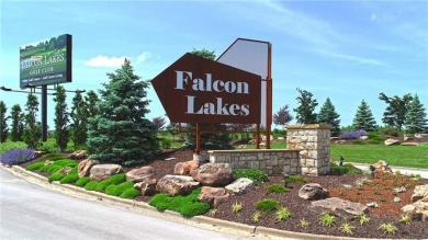 This Kylee plan built by New Mark Homes backs to and walks out on Falcon Lakes Golf Course in Kansas - for sale on GolfHomes.com, golf home, golf lot