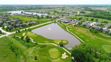 This Kylee plan built by New Mark Homes backs to and walks out on Falcon Lakes Golf Course in Kansas - for sale on GolfHomes.com, golf home, golf lot