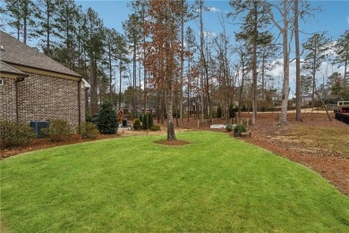 NO HoA! This beautiful custom home in The Fairways offers the on Stonebridge Golf Club in Georgia - for sale on GolfHomes.com, golf home, golf lot