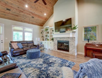 Welcome to your dream home in an exclusive gated subdivision on Hot Springs Golf and Country Club in Arkansas - for sale on GolfHomes.com, golf home, golf lot