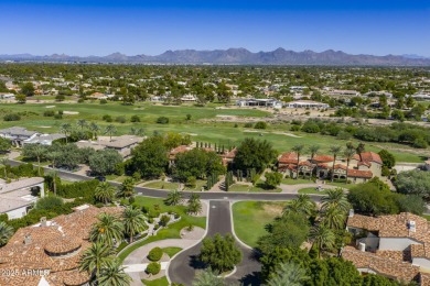 Set on an expansive acre-plus lot within Hidden Paradise--a on Camelback Golf Club in Arizona - for sale on GolfHomes.com, golf home, golf lot