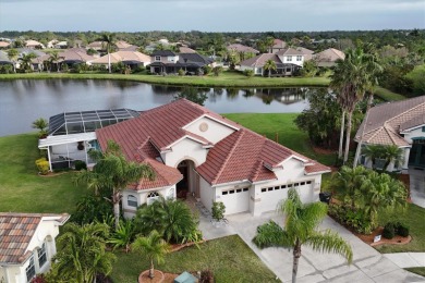 Welcome to your dream lakefront home with a stunning sunset on Heron Creek Golf and Country Club in Florida - for sale on GolfHomes.com, golf home, golf lot