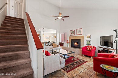 Spacious fully furnished 2 story (Rose Unit) at the very back of on The Lodge at Ventana Canyon - Canyon  in Arizona - for sale on GolfHomes.com, golf home, golf lot