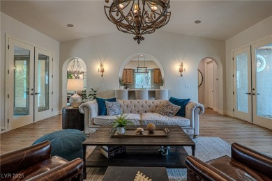 One-of-a-kind home on a private 0.26-acre lot in the prestigious on Southern Highlands Golf Club in Nevada - for sale on GolfHomes.com, golf home, golf lot