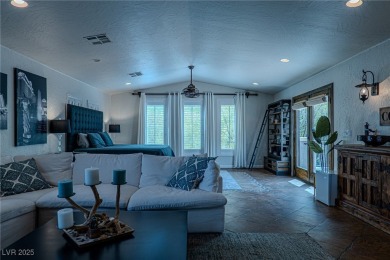 One-of-a-kind home on a private 0.26-acre lot in the prestigious on Southern Highlands Golf Club in Nevada - for sale on GolfHomes.com, golf home, golf lot