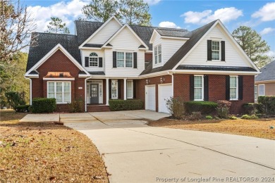 Exquisite custom brick executive home in the gated golf on Anderson Creek Golf Club in North Carolina - for sale on GolfHomes.com, golf home, golf lot