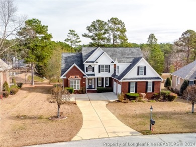 Exquisite custom brick executive home in the gated golf on Anderson Creek Golf Club in North Carolina - for sale on GolfHomes.com, golf home, golf lot