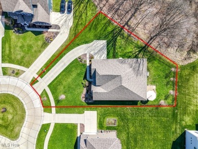 Why BUILD when you can have this 5 year young ranch that's on Aurora Golf and Country Club in Ohio - for sale on GolfHomes.com, golf home, golf lot