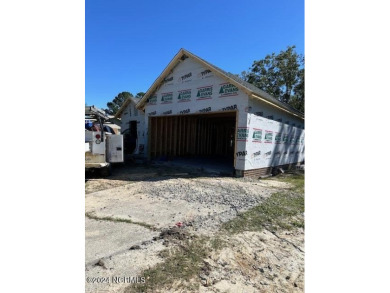 Framing started and almost completed! Stunning Energy Efficient on Ayden Golf and Country Club in North Carolina - for sale on GolfHomes.com, golf home, golf lot