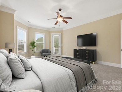 Overlooking the 11th hole of Waterford Golf Club and a tranquil on Waterford Golf Club in South Carolina - for sale on GolfHomes.com, golf home, golf lot