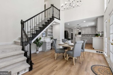 Welcome to this beautifully updated luxurious 4-bedroom, 3 on Brookstone Golf and Country Club in Georgia - for sale on GolfHomes.com, golf home, golf lot