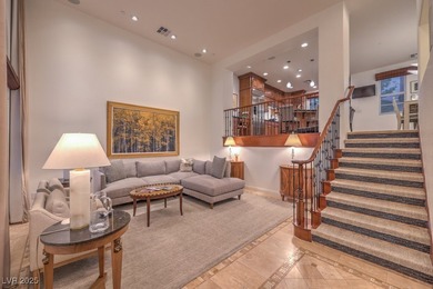 Exquisite luxury in Lake Las Vegas.  No exterior maintenance on Reflection Bay Golf Club in Nevada - for sale on GolfHomes.com, golf home, golf lot