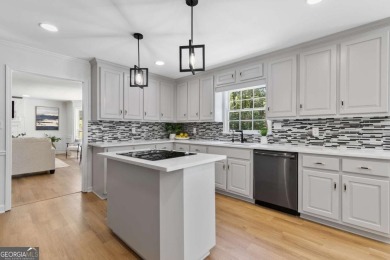 Welcome to this beautifully updated luxurious 4-bedroom, 3 on Brookstone Golf and Country Club in Georgia - for sale on GolfHomes.com, golf home, golf lot