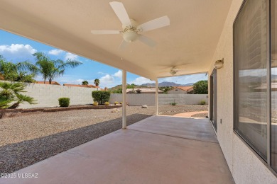 Topaz on .25 Lot with Mountain Views.  Freshly Painted Interior on Saddlebrooke Golf Course in Arizona - for sale on GolfHomes.com, golf home, golf lot