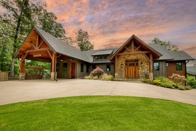 Experience Elevated Mountain Living at 658 Old Toccoa on Old Toccoa Farm Golf Club in Georgia - for sale on GolfHomes.com, golf home, golf lot