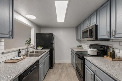 Beautifully remodeled 2-bedroom, 1-bath first-floor condo on Wigwam Golf and Country Club in Arizona - for sale on GolfHomes.com, golf home, golf lot