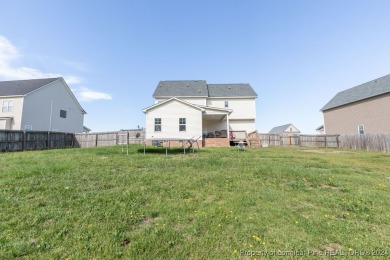 This beautiful three-story, 4-bedroom, 3-bath home in Raeford on Bayonet At Puppy Creek Golf Club in North Carolina - for sale on GolfHomes.com, golf home, golf lot