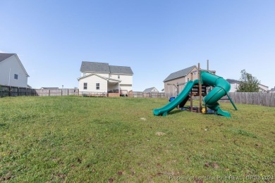 This beautiful three-story, 4-bedroom, 3-bath home in Raeford on Bayonet At Puppy Creek Golf Club in North Carolina - for sale on GolfHomes.com, golf home, golf lot